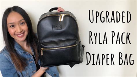 Ryla Pack Diaper Bag Review! Packing + On The Body! 